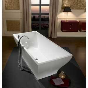 Ванна квариловая Villeroy Boch La belle св/стоящая с пан 180x80 старвайт слив-перелив хром (UBQ180LAB2PDV-96)