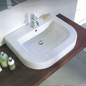 Столешница Duravit Happy d топ 150x55x8h без отв под рак macassar24 (HD831C02424)
