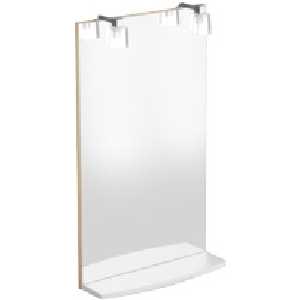 Зеркало Villeroy Boch Sunberry с полкой и 2свет 54x91h дуб с крепл (A240 CS00)
