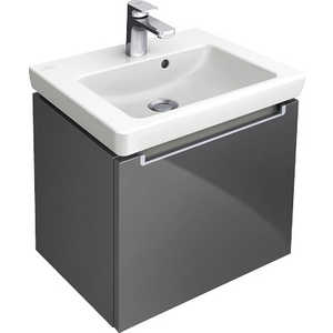 Тумба под раковину Villeroy Boch Subway 2.0 подвесная 44x35 1x41 6h фр корп- eiche graphit с кр (A684 00FQ)