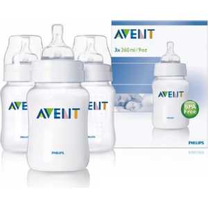 Набор бутылочек Philips Avent 260мл 3шт SCF683/ 37 86200