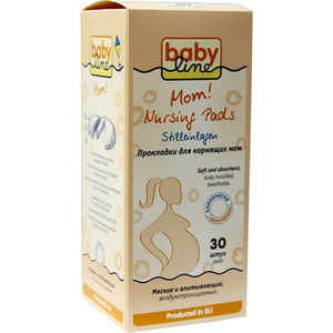 Прокладки BabyLine для груди 30шт 208026