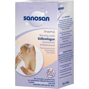 Прокладки Sanosan для кормящих матерей 30шт 89433