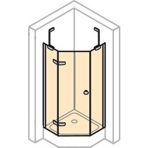 Душевой уголок Huppe Enjoy elegance, 110х110х200 см, dx (3T3781.092.322)