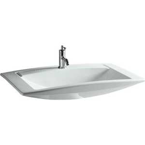 Laufen Mylife раковина 95x60 см с 3 отв белая с переливом clou, хром (8.1094.7.400.108.1-LCC)