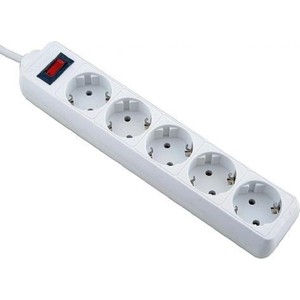 Сетевой фильтр Defender ES 1,8м 5 розеток, white