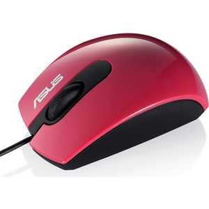 Мышь Asus UT210 красный (90-XB1C00MU00800)