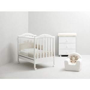 Кроватка Mibb "Tender Bianco" (белый) LI003BO