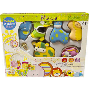 Tin Kong Музыкальный мобиль "Мои первые животные" 330B