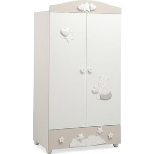 Шкаф Mibb "Stella Bianco" (белый/бежевый) AR760BB