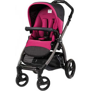 Коляска прогулочная Peg-Perego "Book Plus Pop Up" (fleur) с шасси Book