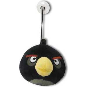 Angry Birds Мягкая игрушка с присоской чёрная птица 10 см КАВ032