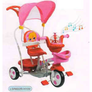 Велосипед 3-х колесный Geoby (розовый) LSR602R H109