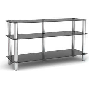 Тумба MetalDesign MD 505 plasma каркас хром/стекло прозрачное
