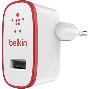 Belkin Зарядное устройство 2,1A красный (F8J052vfRED)