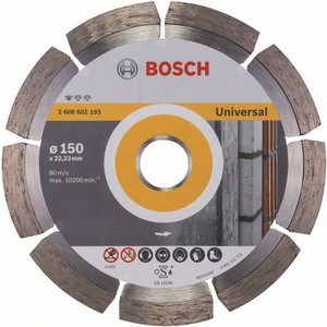 Диск алмазный Bosch 150х22.2мм Professional for Universal (2.608.602.193)