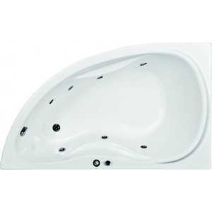Ванна с г/м Aquanet Maldiva 150x90 R 6ф (л) каркас слив-перелив (173352)