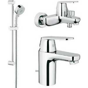 Смеситель для ванны Grohe Eurosmart cosmopolitan комплект 3 в 1 (116938)
