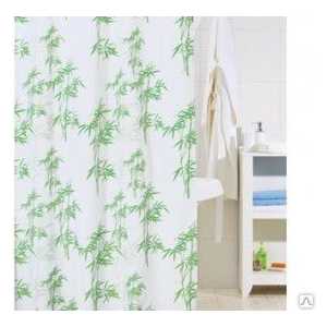 Штора для ванной IDDIS Bamboo Leaf 200х200 см