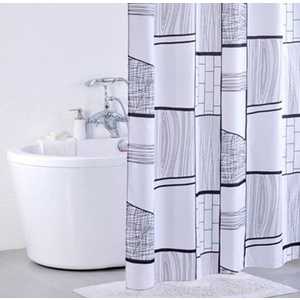 Штора для ванной IDDIS Black Wall 200х200 см (311P20RI11)
