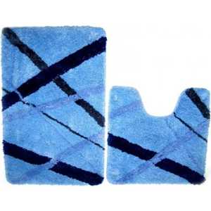 IDDIS Blue Rain Набор ковриков для ванной 50*50 см, 50*80 см, микрофибра