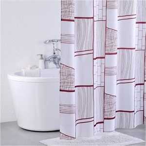 Штора для ванной IDDIS Brown Wall 200х200 см