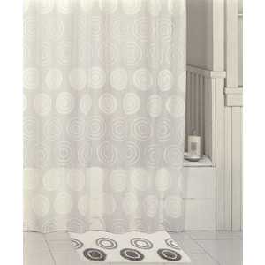 Штора для ванной IDDIS Chequers White 200х200 см