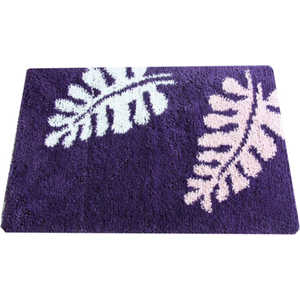 IDDIS Fern Dance Violet Коврик для ванной 60*90 см, акрил
