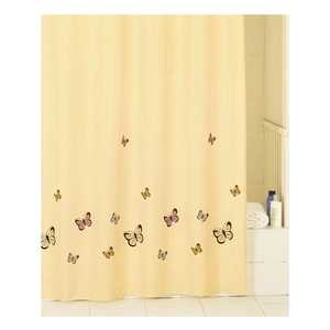 Штора для ванной IDDIS Yellow Butterfly 200х200 см