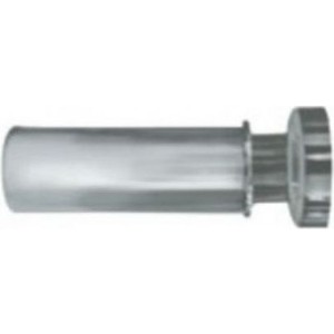 Карниз IDDIS для ванной 110-200 см, матовый хром