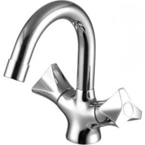 Смеситель для раковины Lemark Plus flame с изливом (LM1007C)