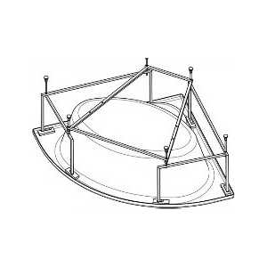 Монтажный комплект Santek Канны 150х150 см (1WH112432)