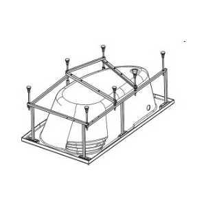 Монтажный комплект Santek Майорка XL 160х95 см (1WH112429)