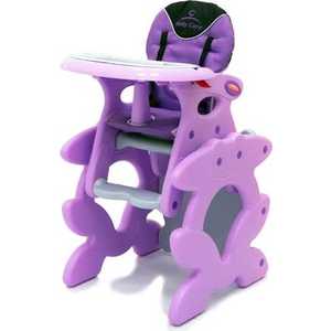 Стульчик для кормления Baby Care "Frog" (фиолетовый) J-D008