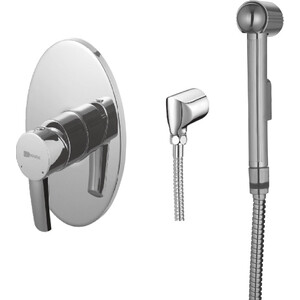 Смеситель для биде Lemark Atlantiss встроенный с гигиеническим душем (LM3219C)