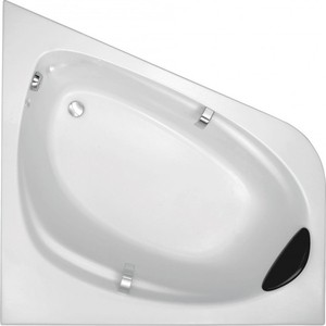 Акриловая ванна Jacob Delafon Odeon Up угловая 140x140 ручки (E6070RU-00)