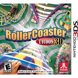 Игра для 3DS Rollercoaster Tycoon 3D (3DS, английская версия)
