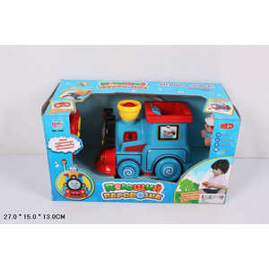 Joy Toy Развивающая игрушка Поющий паровозик с пультом управления 7245