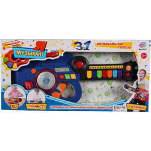 Синтезатор Joy Toy для детей 3 в 1 Я Музыкант 7237