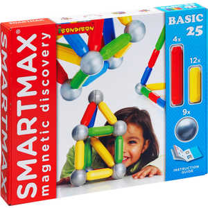Bondibon Магнитный конструктор SmartMax Основной (Basic) набор 25 деталей 301