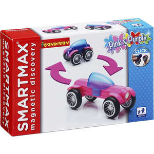 Bondibon Магнитный конструктор SmartMax Специальный (Special) набор: Розовый и Фиолетовый 115
