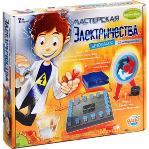 Опыты Bondibon французские Науки с Буки Мастерская электричества (7072)