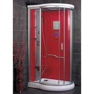 Душевая кабина LanMeng LM-832 AG 90х90х213 см red (красная)