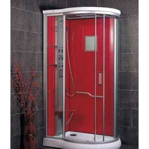 Душевая кабина LanMeng LM-835 AG R 110х85х213 см правая red (красная)