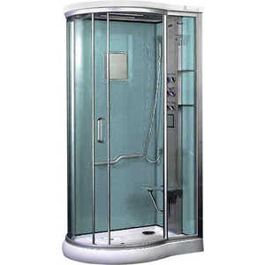 Душевая кабина LanMeng LM-836 AG R 120х85х213 см правая gray (серая)