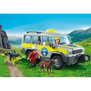 Конструктор Playmobil "В горах: Спасательный грузовик" 5427pm