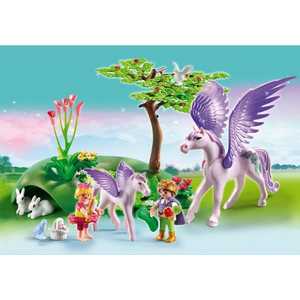 Замок Playmobil кристалла: Королевские дети и маленький пегас 5478pm