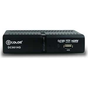 Тюнер DVB-T2 D-Color DC901HD