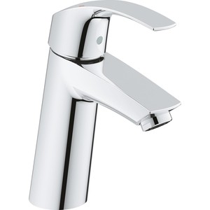 Смеситель для раковины Grohe Eurosmart гладкий корпус (23324001)