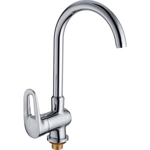 Смеситель для кухни Haiba HB68 с гайкой (HB4068)
